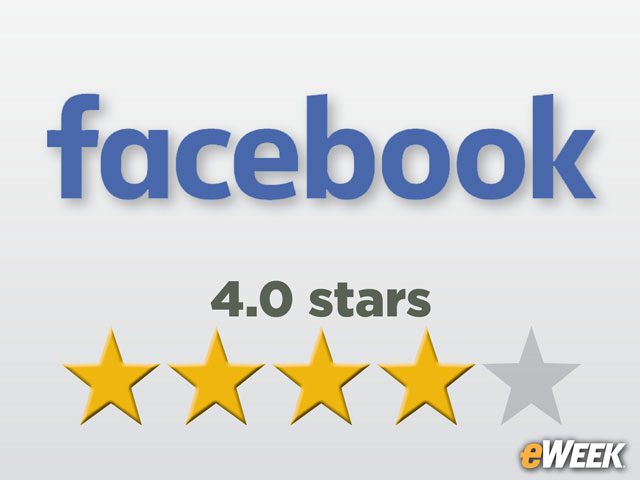 Facebook: 4.0 out of 5 stars